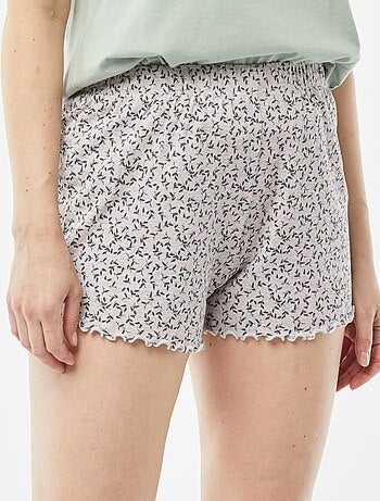 Shorts pigiama corti