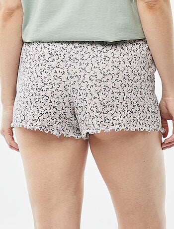 Shorts pigiama corti