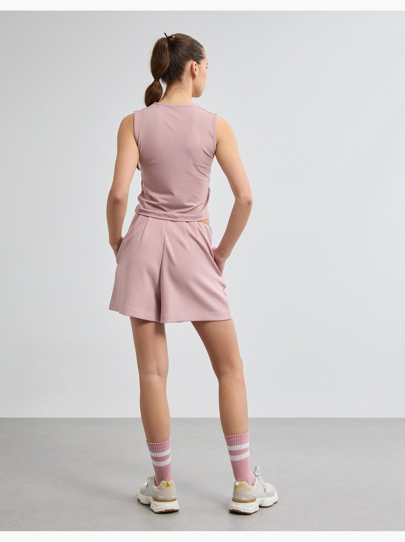 Shorts piqué, MO Fashion Rosa - Kiabi