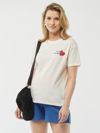 Shorts premaman French Terry