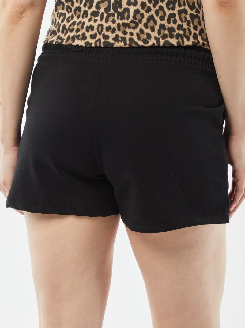 Shorts premaman French Terry nero - Kiabi