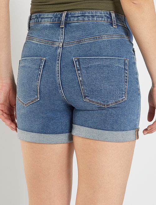 Shorts premaman in denim - BLU - Kiabi - 19.00€