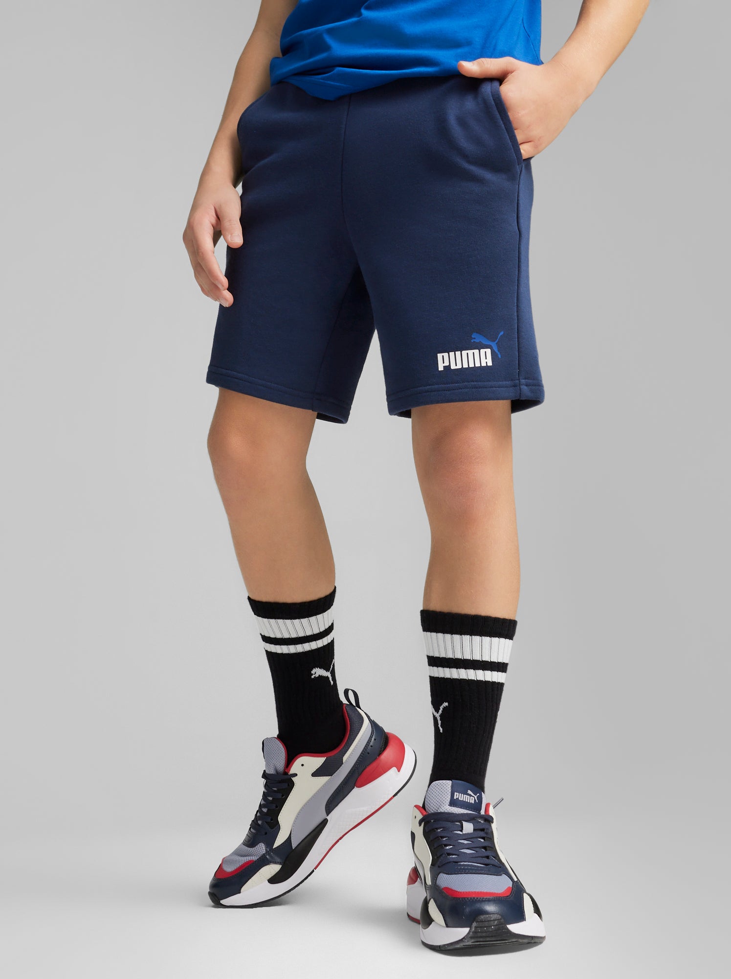 Pantaloncini puma blu online