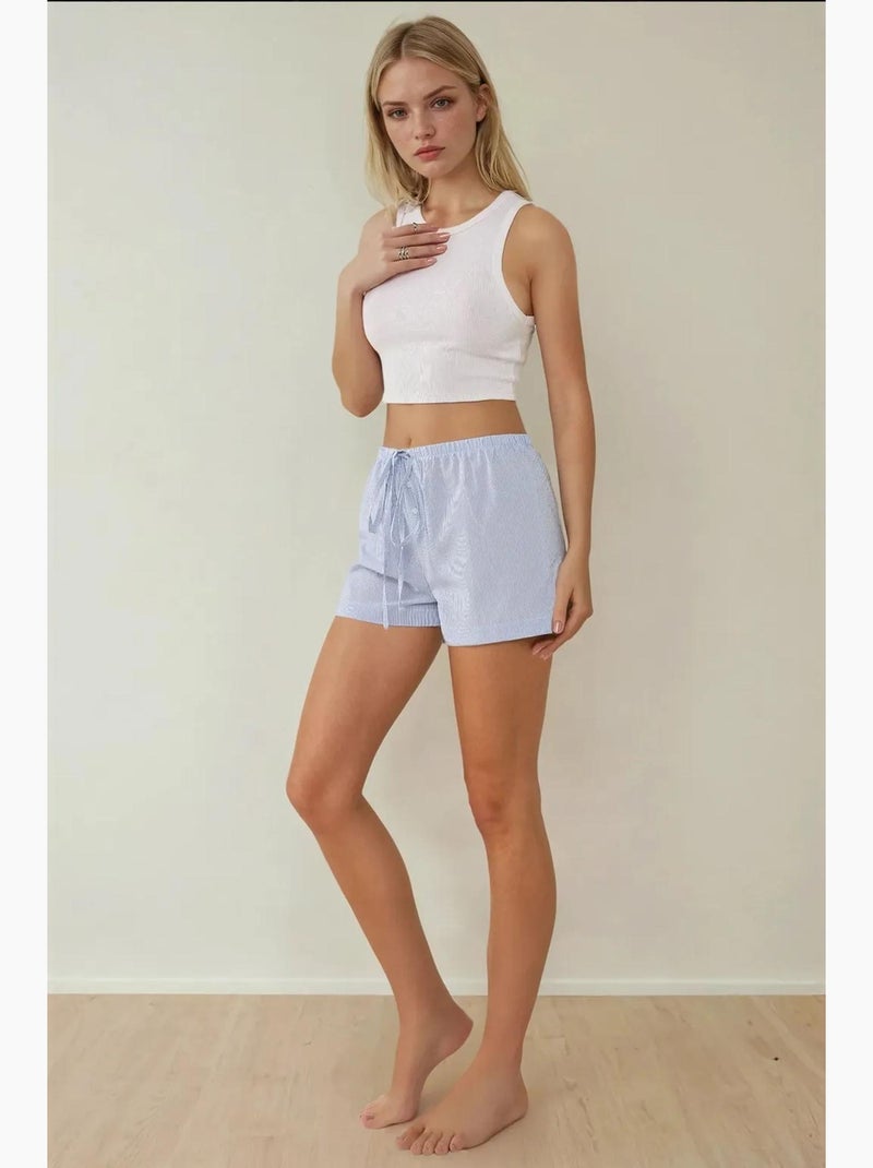 Shorts relaxed fit hiccup Blu - Kiabi