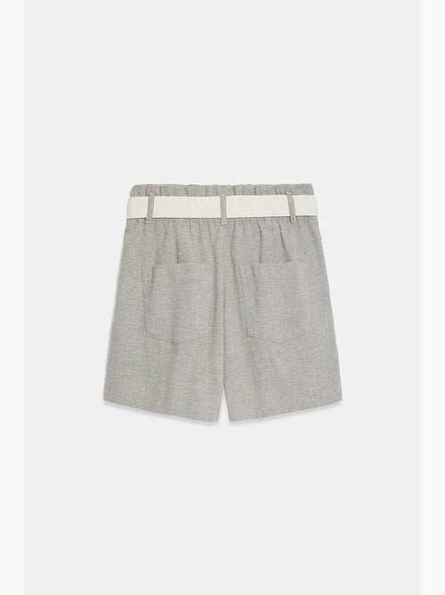 Shorts sartoriali a gamba ampia a vita alta dilvin - Kiabi Shorts sartoriali a gamba ampia a vita alta dilvin - Kiabi