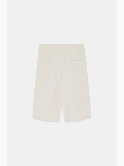 Shorts sartoriali a vita alta a gamba ampia dilvin - Kiabi