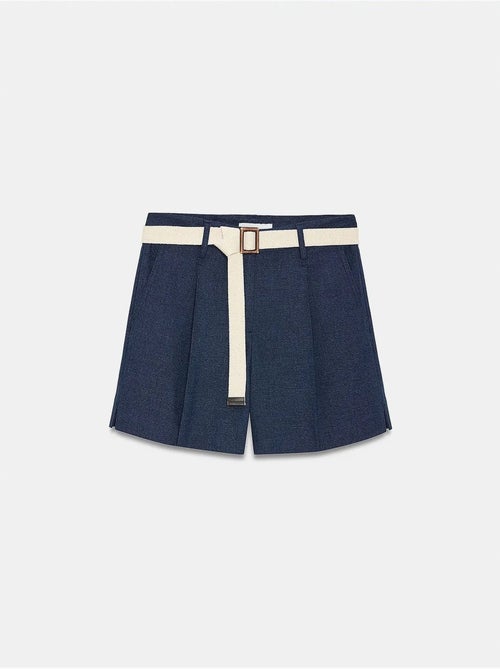 Shorts sartoriali a vita alta con cintura dilvin - Kiabi Shorts sartoriali a vita alta con cintura dilvin - Kiabi