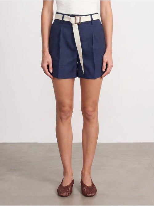 Shorts sartoriali a vita alta con cintura dilvin - Kiabi Shorts sartoriali a vita alta con cintura dilvin - Kiabi