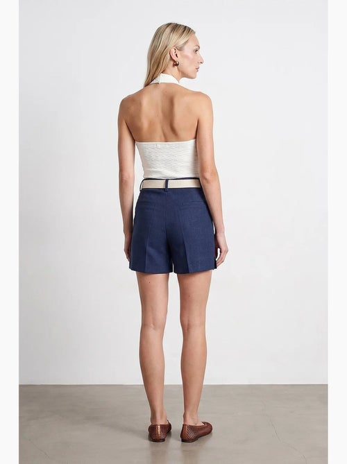 Shorts sartoriali a vita alta con cintura dilvin - Kiabi Shorts sartoriali a vita alta con cintura dilvin - Kiabi