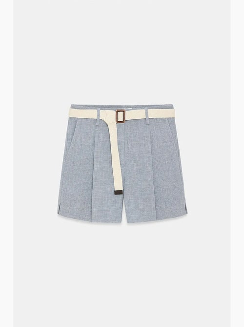 Shorts sartoriali a vita alta con cintura dilvin - Kiabi Shorts sartoriali a vita alta con cintura dilvin - Kiabi