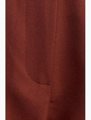 Shorts sartoriali a vita alta con cintura dilvin