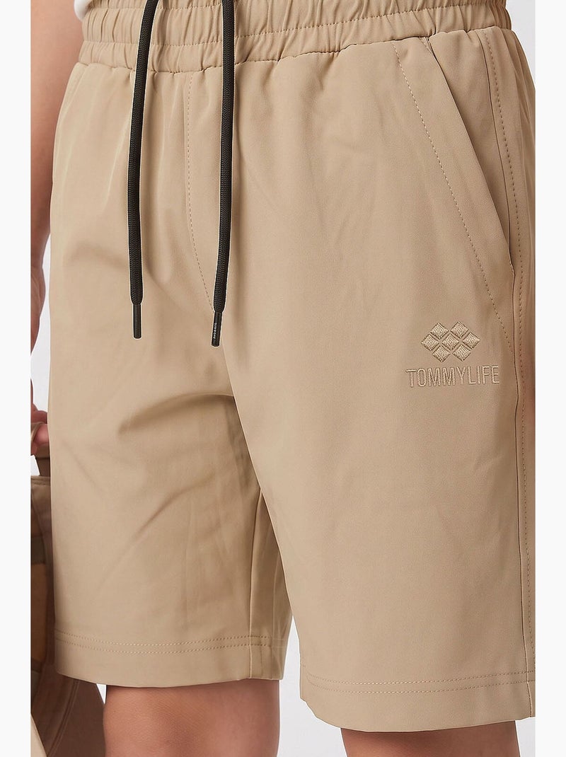Shorts senza chiusura tommy Beige argilla - Kiabi