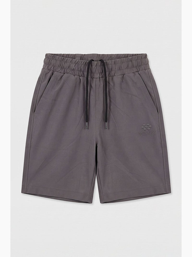 Shorts senza chiusura tommy Grigio nero - Kiabi