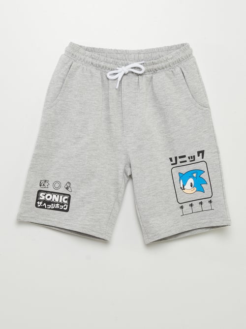 Shorts 'Sonic' in tessuto felpato leggero - Kiabi
