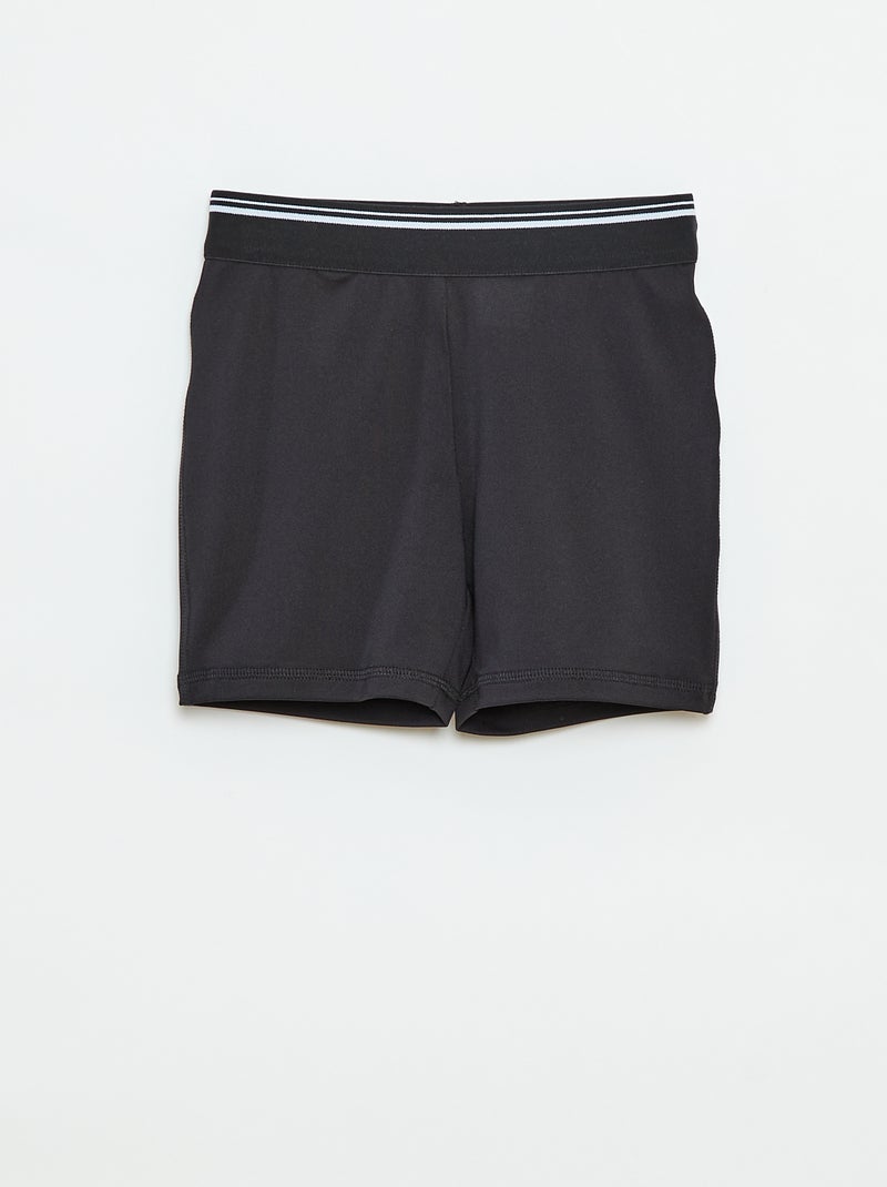 Shorts sportivi da ciclista Nero - Kiabi