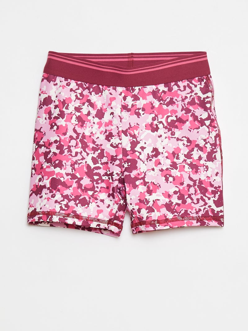 Shorts sportivi da ciclista Rosa - Kiabi