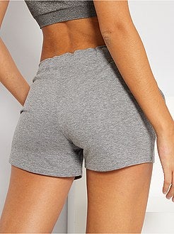 Shorts sportivi in tessuto felpato - Kiabi