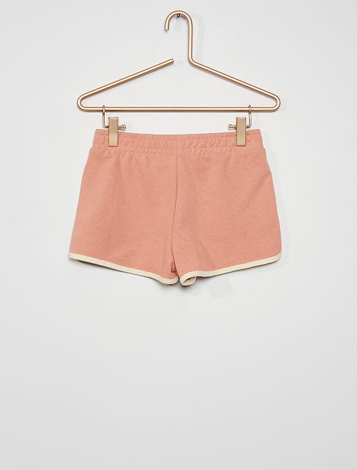 Shorts sportivi in tessuto felpato - ROSA - Kiabi - 5.00€