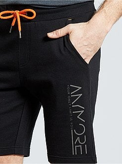 Shorts sportswear in tessuto felpato - Kiabi