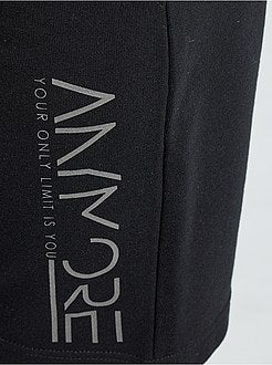 Shorts sportswear in tessuto felpato - Kiabi