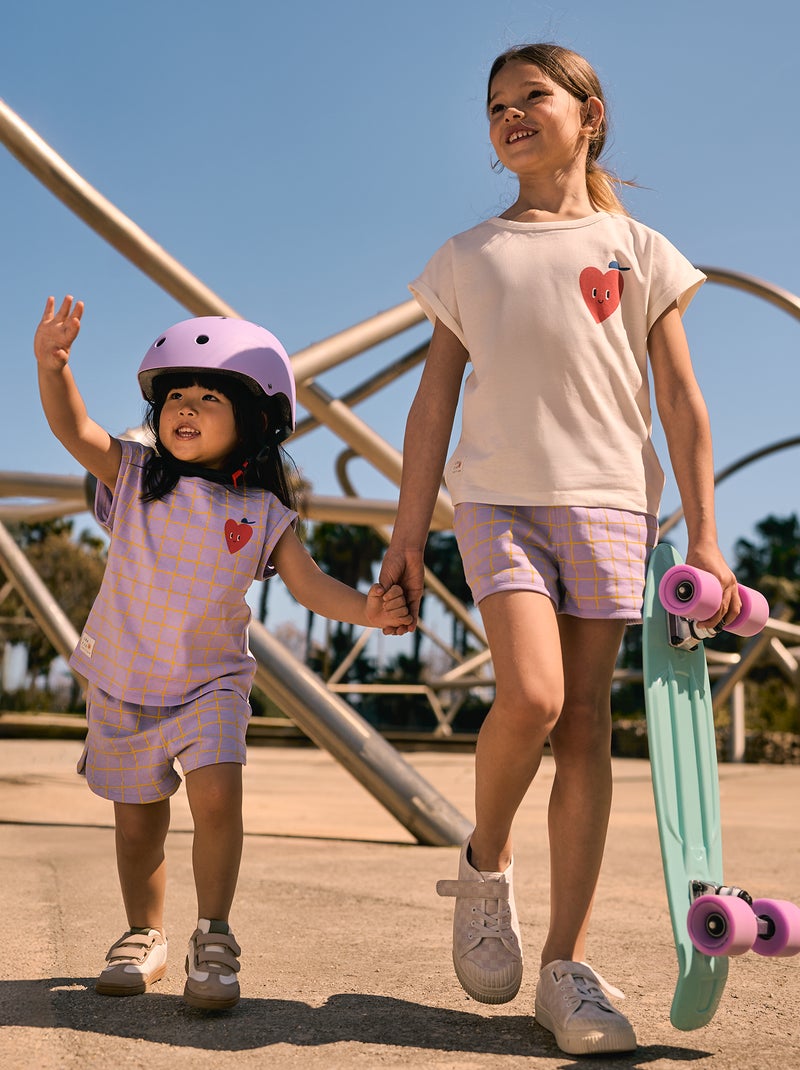 Shorts stampati - Graphik Edition Viola - Kiabi