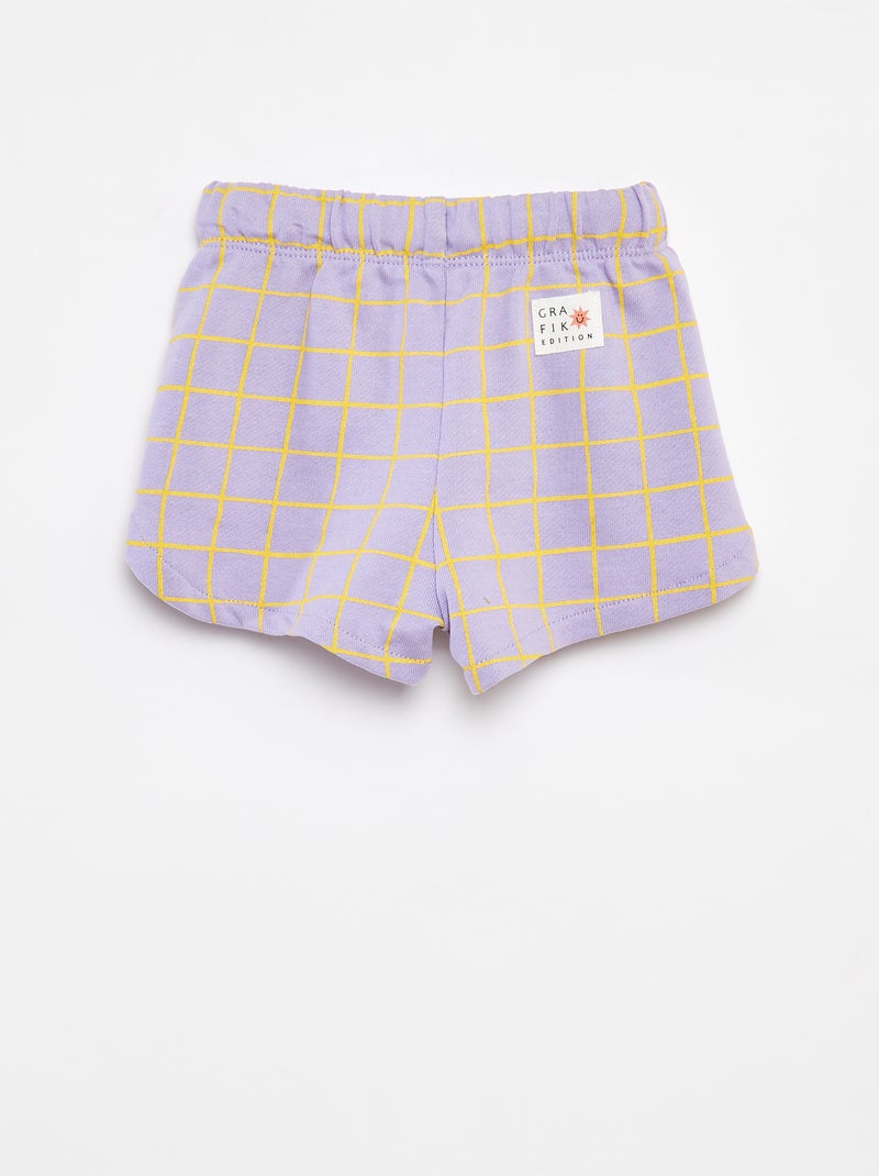 Shorts stampati - Graphik Edition Viola - Kiabi