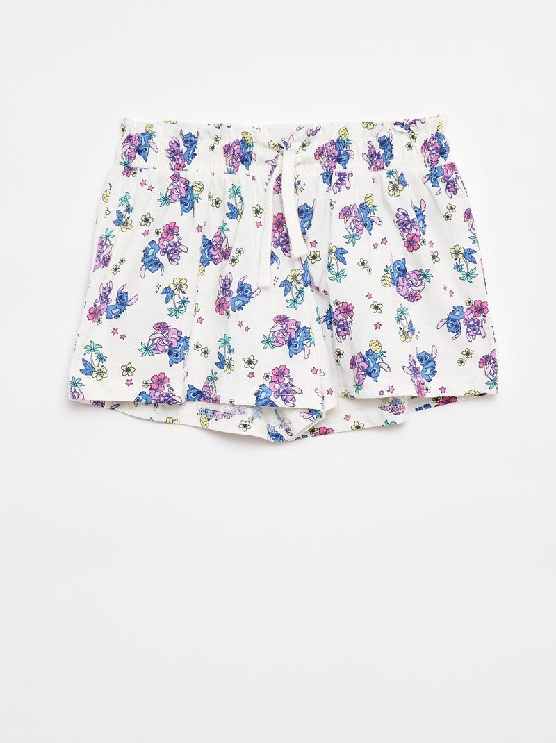 Shorts 'Stitch' BIANCO - Kiabi