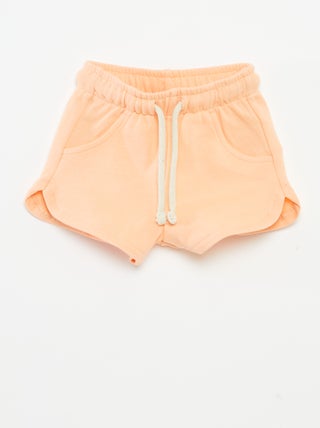 Shorts tinta unita con tasche