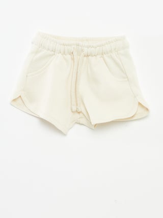 Shorts tinta unita con tasche