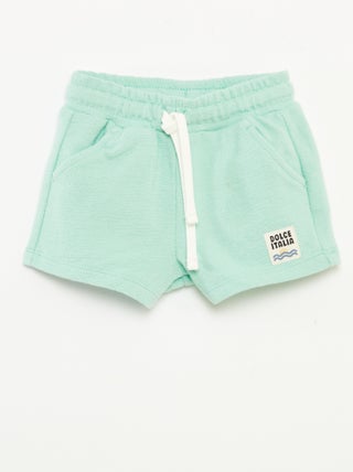 Shorts tinta unita con tasche