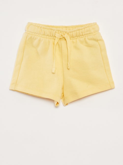 Shorts tinta unita con vita elasticizzata - Kiabi