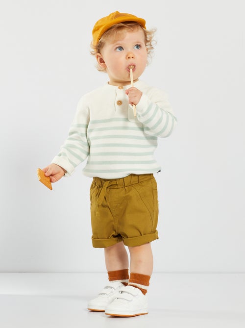 Shorts tinta unita - Kiabi