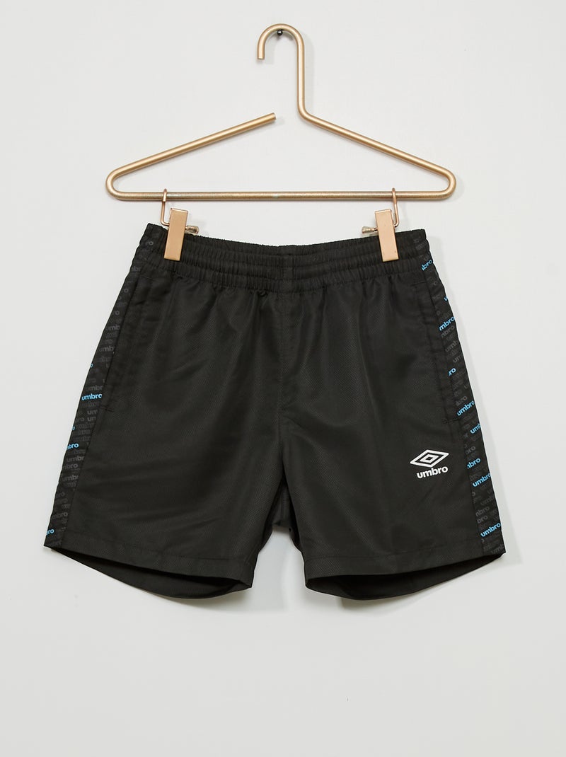 Shorts 'Umbro' in microfibra NERO - Kiabi