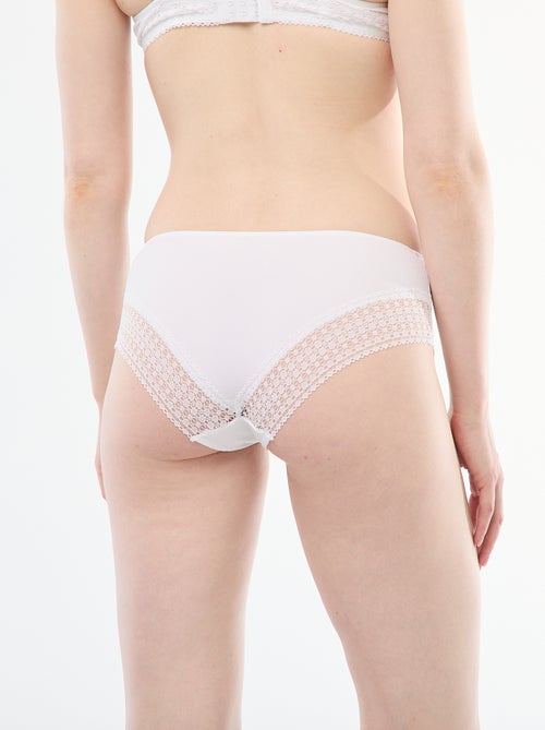 Shorty a coste con pizzo - Kiabi