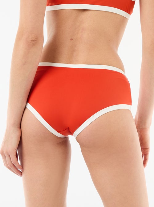 Shorty da bagno con bordi a contrasto - Kiabi