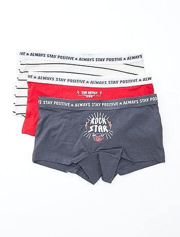 Shorty in jersey - Confezione da 3