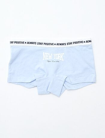 Shorty in jersey - Confezione da 3