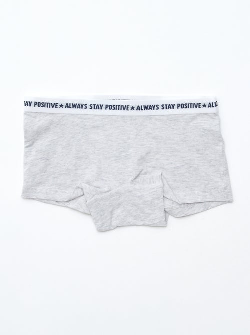 Shorty in jersey - Confezione da 3 - Kiabi