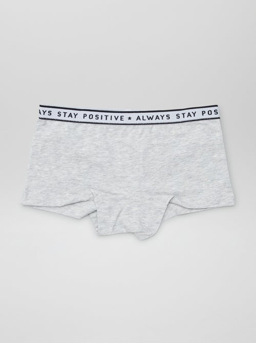 Shorty in jersey - Confezione da 3 - Kiabi