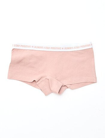 Shorty in jersey - Confezione da 3