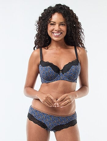 Shorty in microfibra stampato