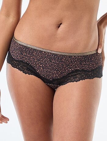 Shorty in microfibra stampato