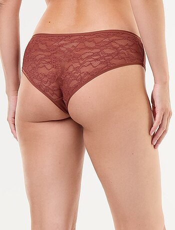Shorty in pizzo bimatierico