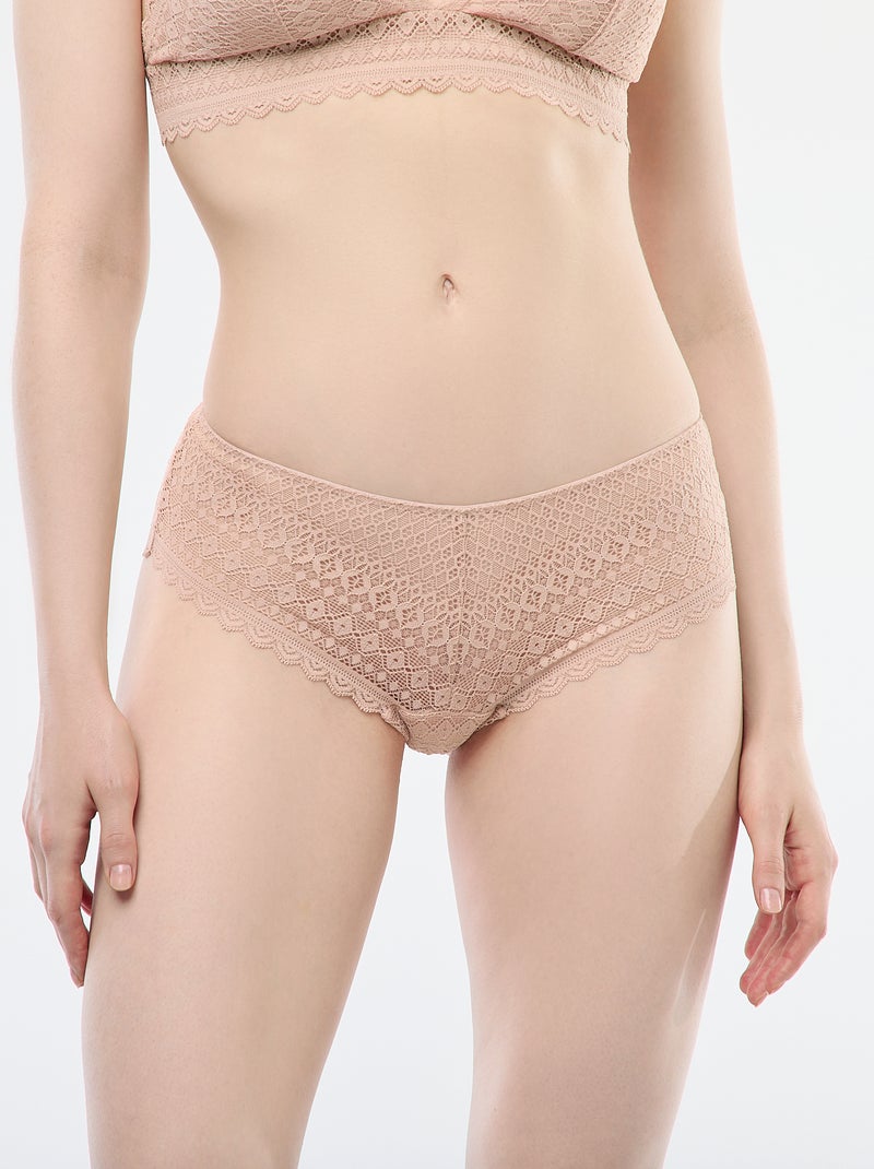 Shorty in pizzo Rosa - Kiabi