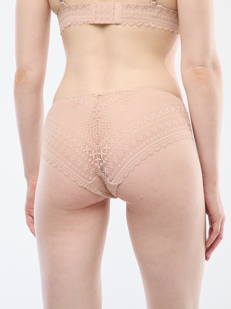 Shorty in pizzo Rosa - Kiabi