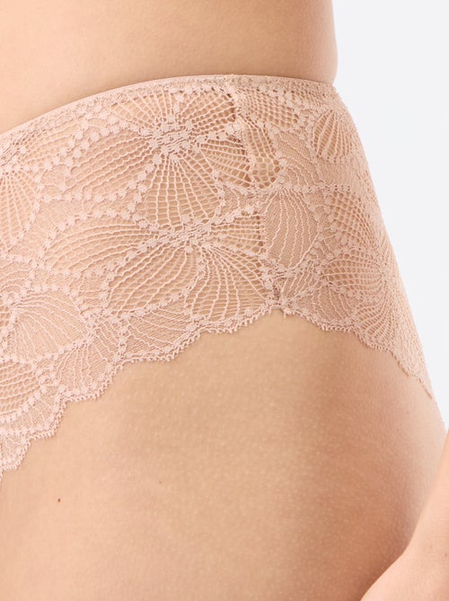 Shorty in pizzo trasparente floreale - Kiabi Shorty in pizzo trasparente floreale - Kiabi