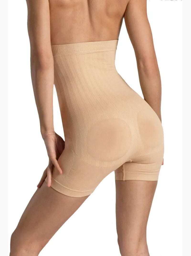 Shorty modellante e snellente Beige - Kiabi