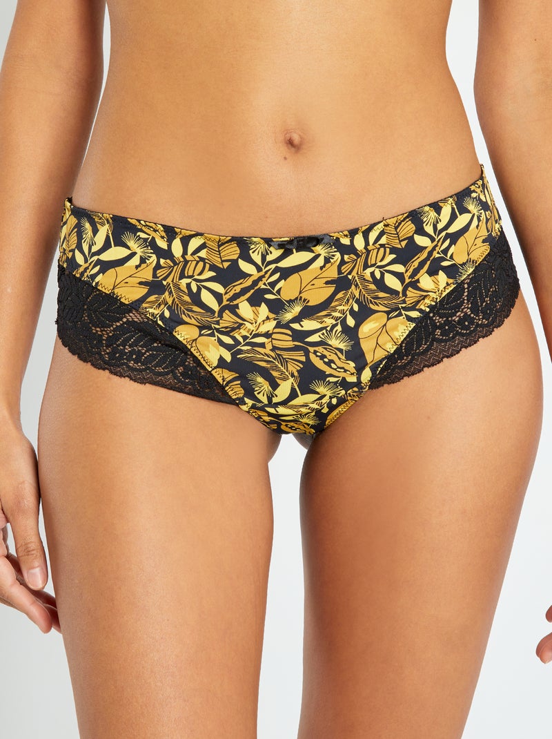Shorty-perizoma 'Envie de Lingerie' BEIGE - Kiabi