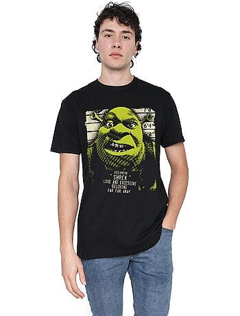Shrek Ogre Maglietta Foto Segnaletica Uomo