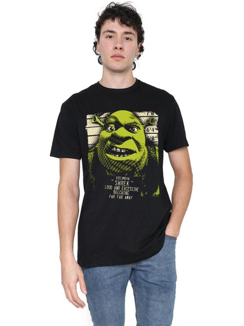 Shrek Ogre Maglietta Foto Segnaletica Uomo - Kiabi